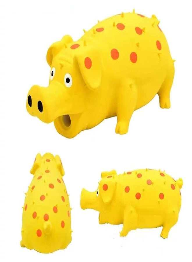 ZHENJIER Squeaky Pig Dog Toys, 2 Pack Grunting Pig Dog Toy That Oinks Grunts for Small Medium Large Dogs, Grunting Pig Sound Play Dog Toy - Image 3