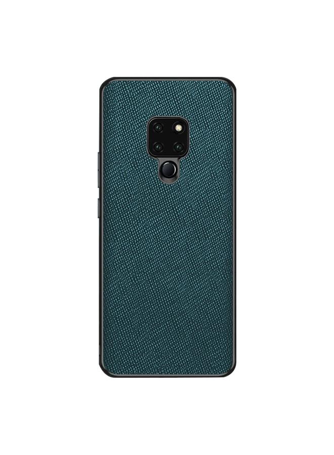 اس-توب جراب لهاتف Huawei Mate 20 مصنوع من جلد البولي يوريثان المتقاطع - Image 1