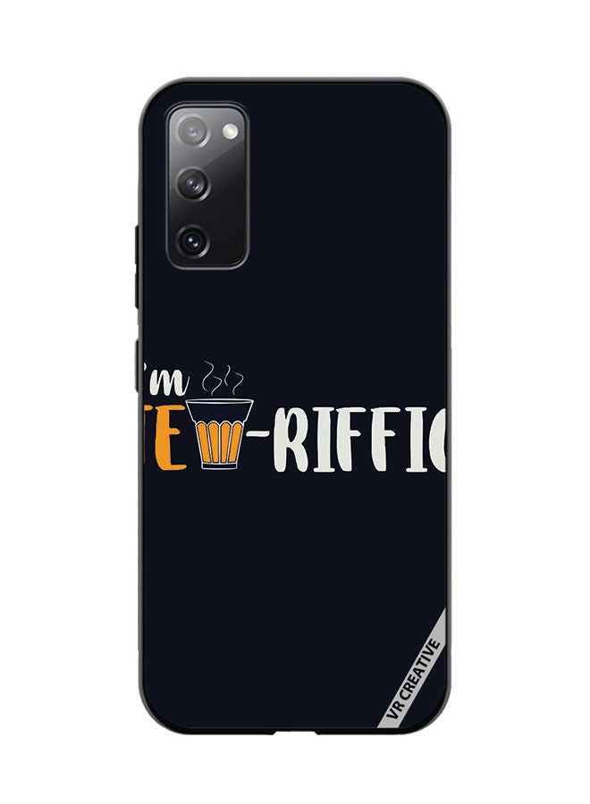 VR CREATIVE Protective Case Cover For Samsung Galaxy S20 FE 5G I M Terrific Design Multicolour - Image 1