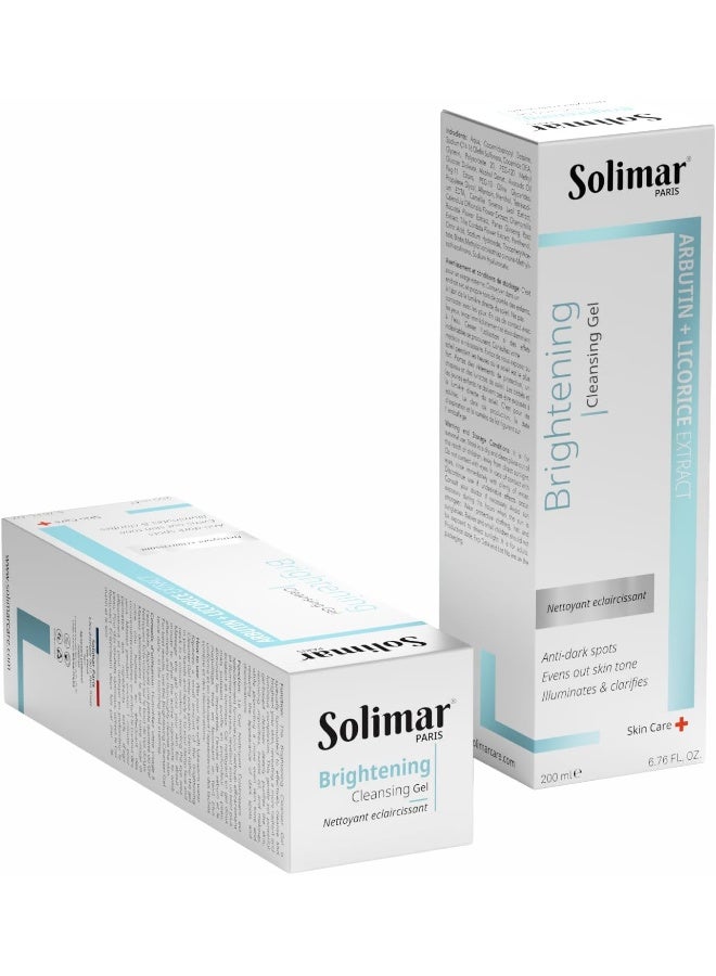 Solimar Paris Brightening Cleansing Gel 200 ml - Image 1