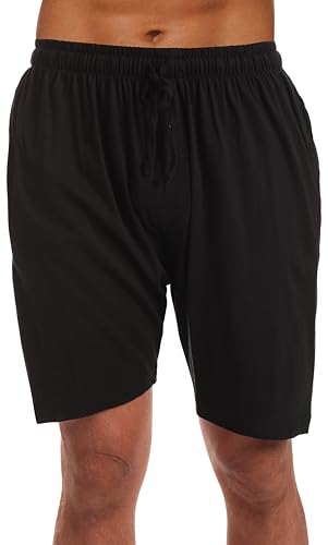 At The Buzzer 14501-Black-M At the Buzzer Men's Pajama Shorts / Sleepwear / PJs,Black,Medium - Image 4