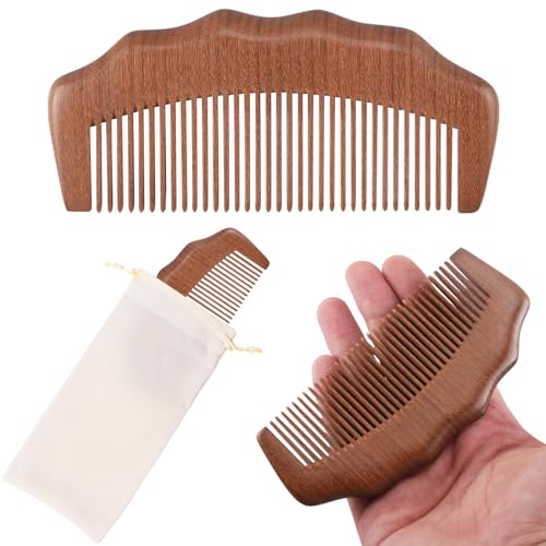 NICECRAFT Wooden Labor Comb for Women, Labor and Delivery Essentials for Pregnant Women, Natural Birthing Comb Baby Shower Gifts with Cloth Bag - Image 5