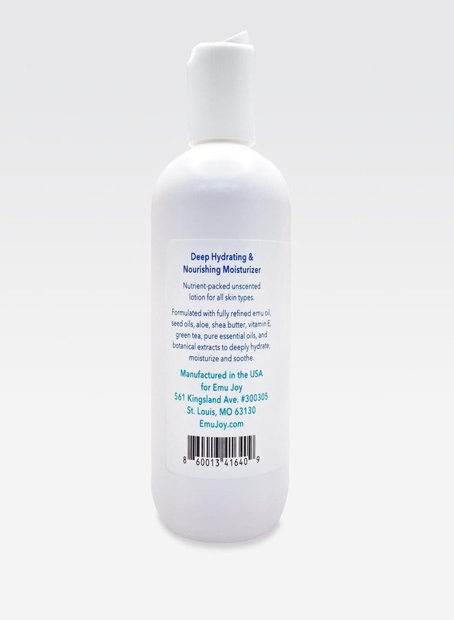 Emu Joy لوشن يدين مع زيت الإيمو - كريم مرطب عميق للبشرة الجافة والمتشققة - مثالي للنساء والرجال والسفر | لوشن طبيعي مع زبدة الشيا والزيوت الطبيعية - 8 أونصات - Image 2