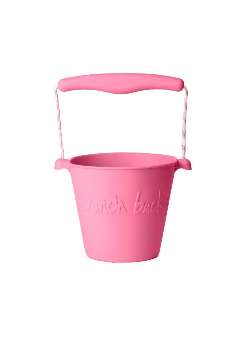 Scrunch Bucket Flamingo Pink