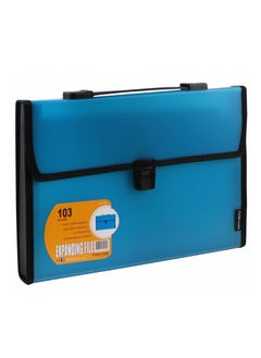 Foldermate Expanding File With 13 Divisions A4 Size Blue  - Image 1