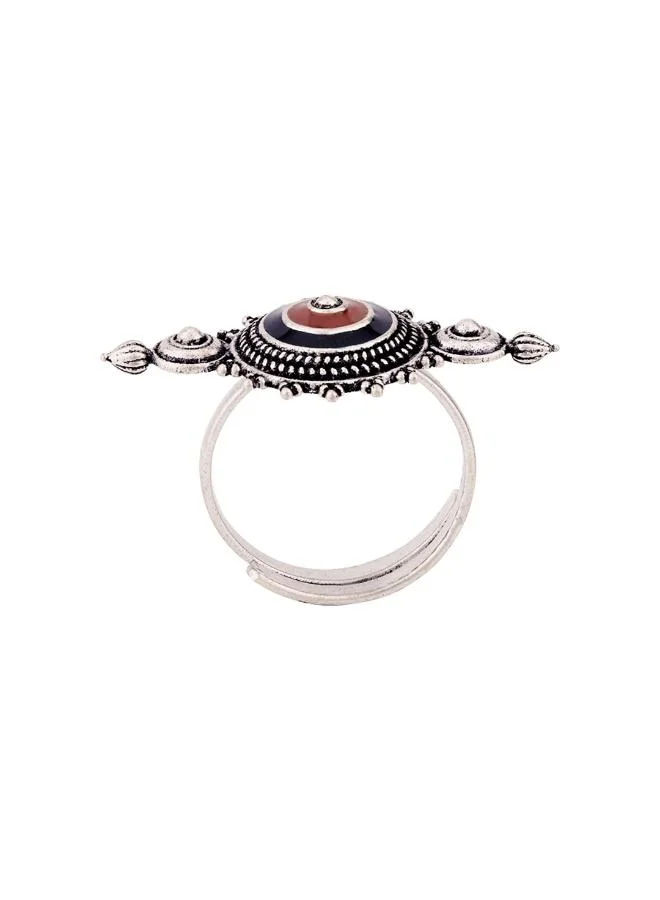 VOYLLA Mandala Aztec Inspired Ring