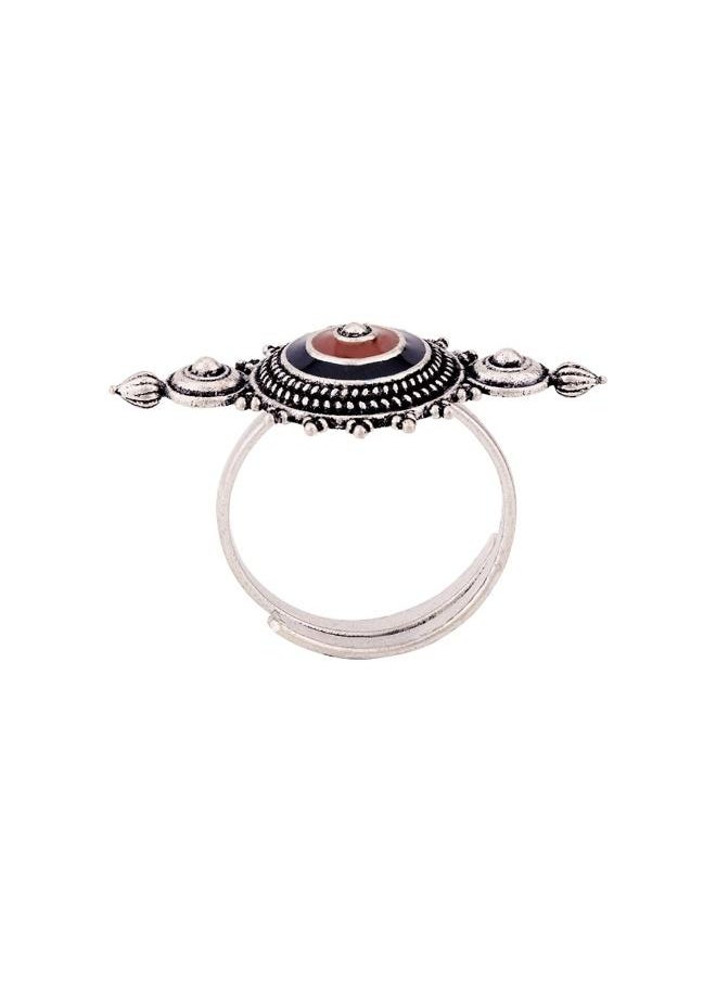 VOYLLA Mandala Aztec Inspired Ring  - Image 3