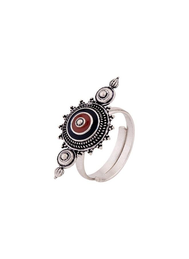 VOYLLA Mandala Aztec Inspired Ring  - Image 2