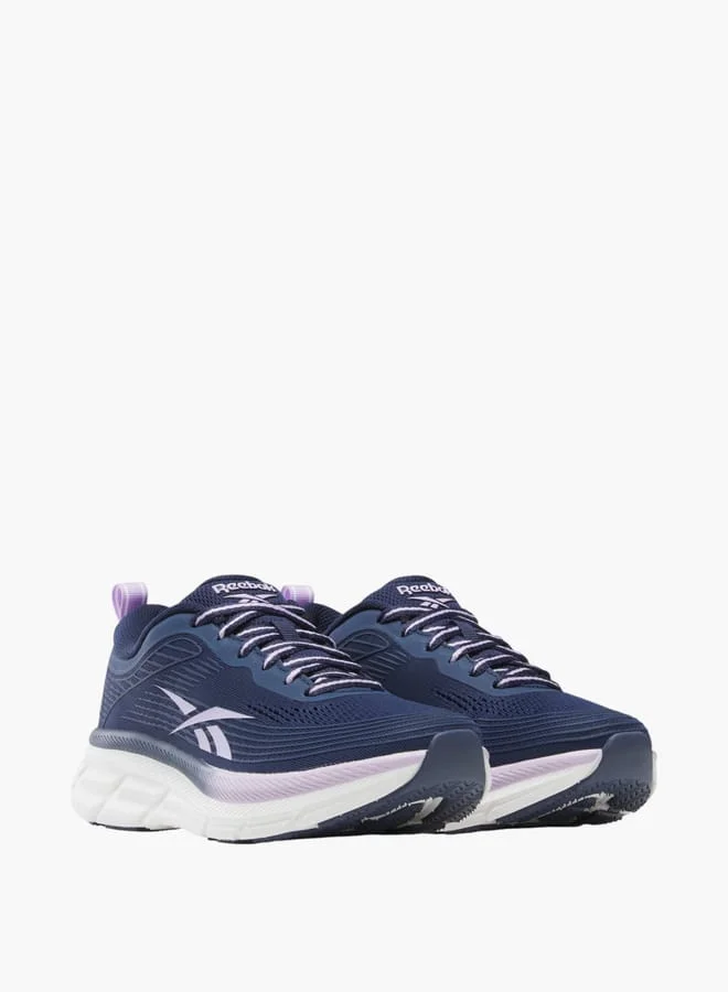 ريبوك Women Logo Detail Sports Shoes with Lace-Up Closure - ROAD STRIDER