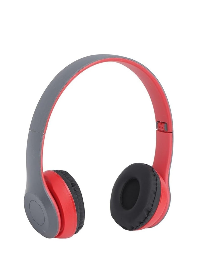 J47 Wireless Headphone with Microphone, Bluetooth V5.3, FM Radio, External Microphone, SD Card Support - Image 1