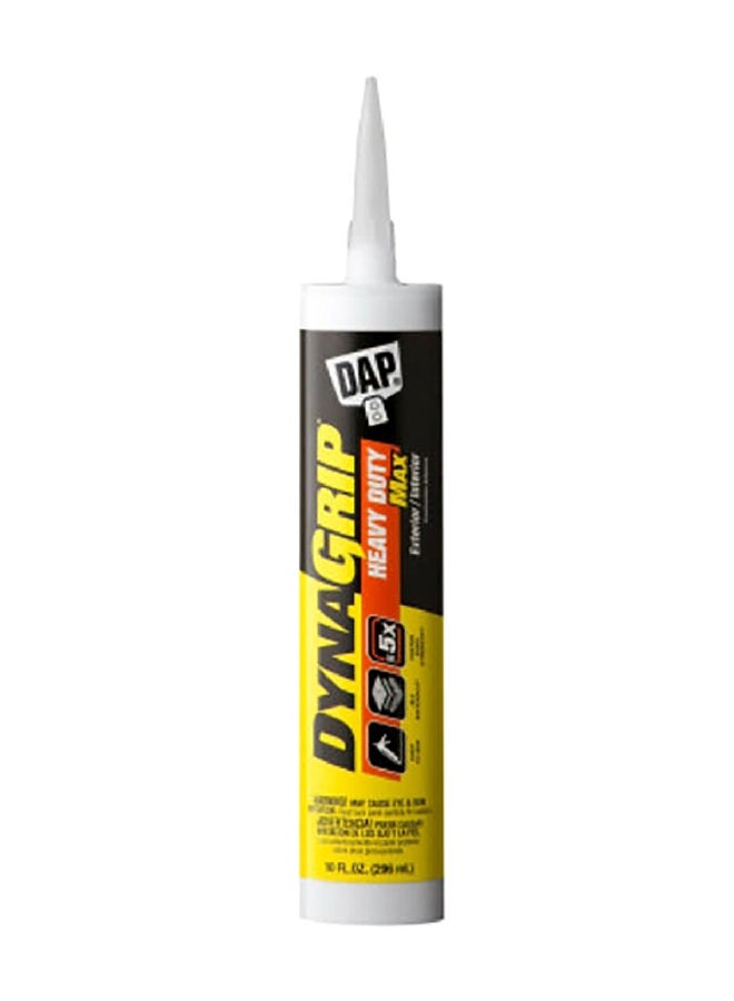 Dap DynaGrip Heavy Duty Max Construction Adhesive White 10 oz 27511