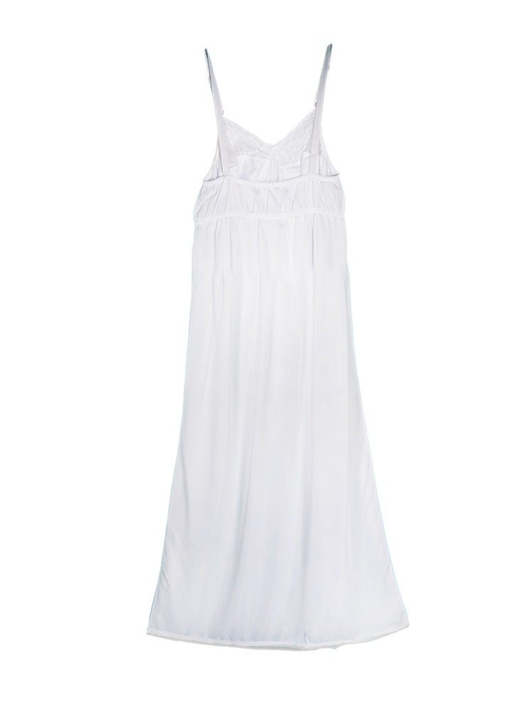 City Rose 3 - Pieces Women Camisole Comfortable dress underwear sleepwear White  - Image 3