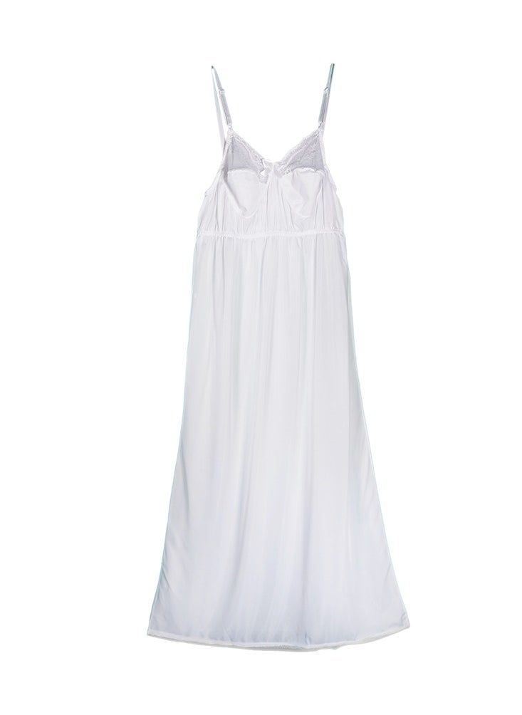 City Rose 3 - Pieces Women Camisole Comfortable dress underwear sleepwear White  - Image 2