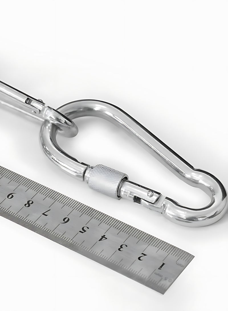 كانجرو كيس ملاكمة ٨٥ سم – حقيبة ملاكمة احترافية مع حشوة مضغوطة، وزن قابل للتعديل، بطانة داخلية، خطاف فولاذي ٣٥ سم - Image 5