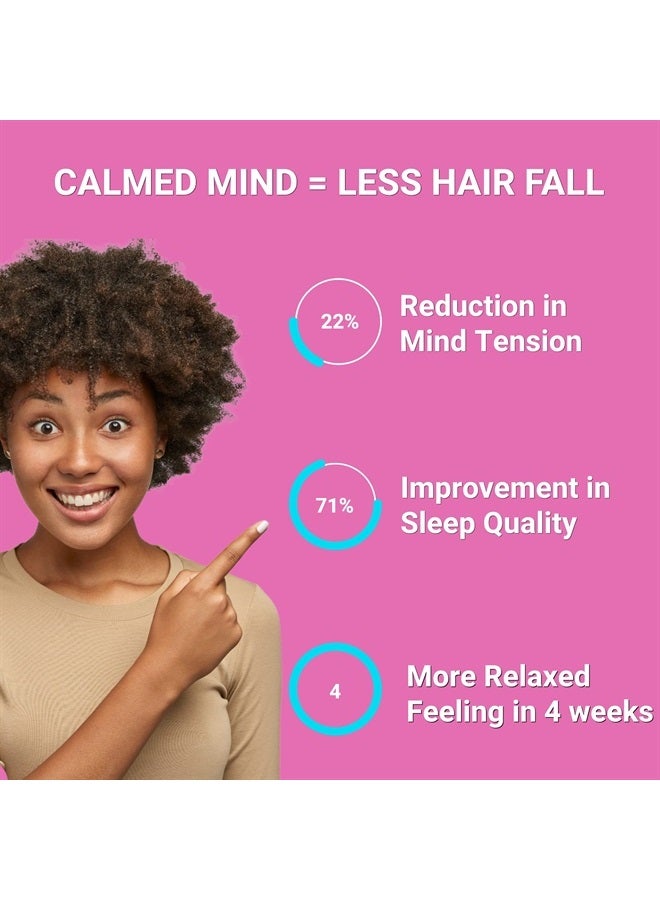 UpNourish Hair Growth Vitamins for Women - Proven Hair Supplement with KERANAT, DHT Blocker PHYTOPIN, Biotin 5000 mcg & SOD, Hair Vitamins for Faster Hair Growth, Hair Loss & Thinning Hair - 90 ct - Image 2