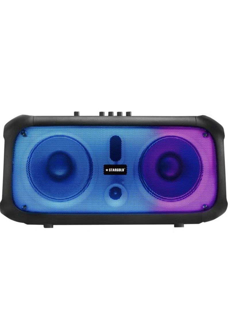Stargold - Multimedia Stereo 2.0 Channel Speaker 40W Remote Control Via BT, USB, SD/MMC, SG-G2026 - Image 1