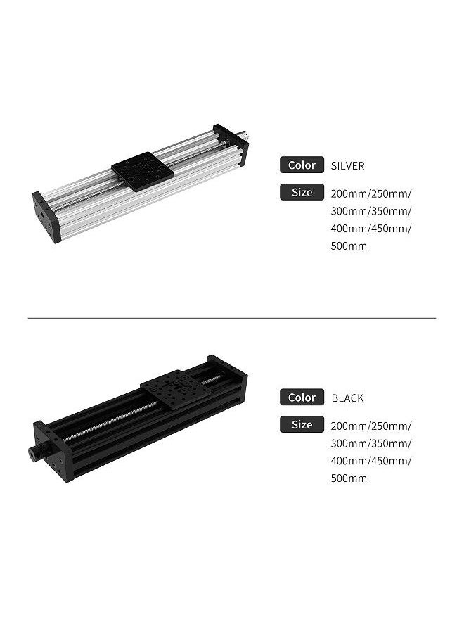 Two Trees - TwoTrees 250mm 4080U Aluminum Linear Guide Slide DIY CNC Router Parts for 3D Printer Engraving Machine - Image 1