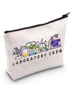 JXGZSO JXGZSO Funny Lab Tech Cosmetic Bag Laboratory Crew Cosmetic Bag Laboratory Techniciant Gift Chemist Gift Scientist Gift Medical Scientist Gift (Laboratory Crew Bag) 