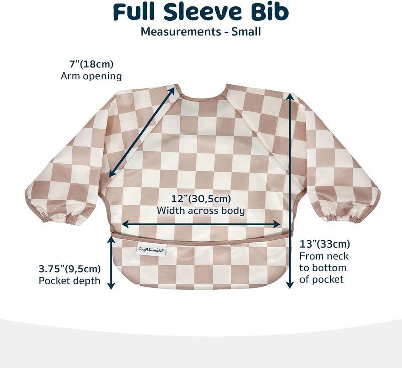 Tiny Twinkle Waterproof Baby Bib with Butterflies Design - Image 5