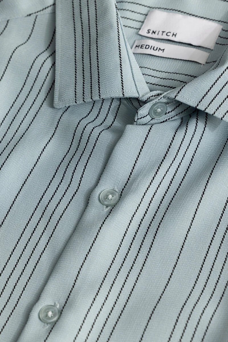 SNITCH Quartet Blue Stripe Shirt