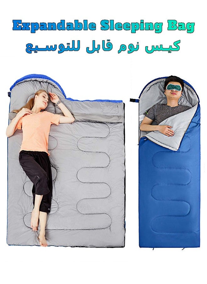 مي فازا كيس نوم - مرتبة قابلة للطي - لحاف حراري - معدات تخييم محمولة - نزهة في الهواء الطلق  - Image 3
