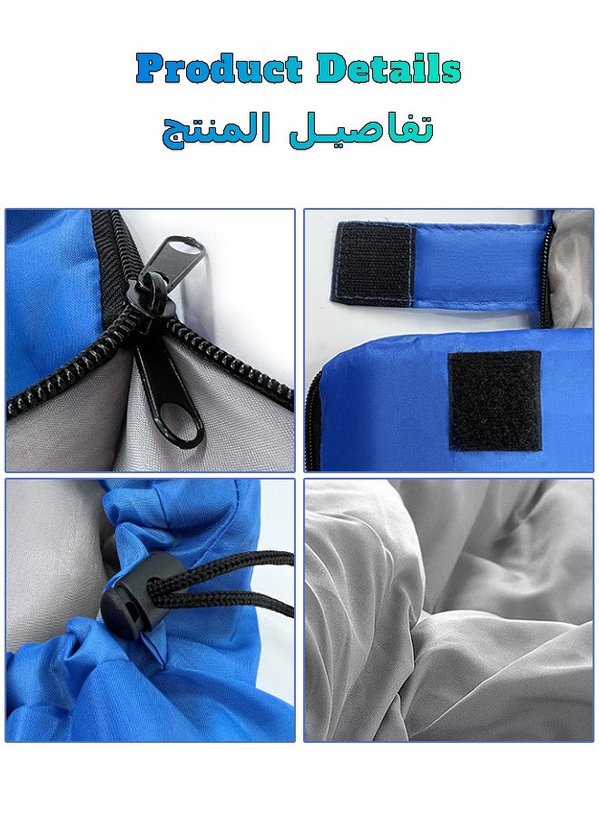 مي فازا كيس نوم - مرتبة قابلة للطي - لحاف حراري - معدات تخييم محمولة - نزهة في الهواء الطلق  - Image 5