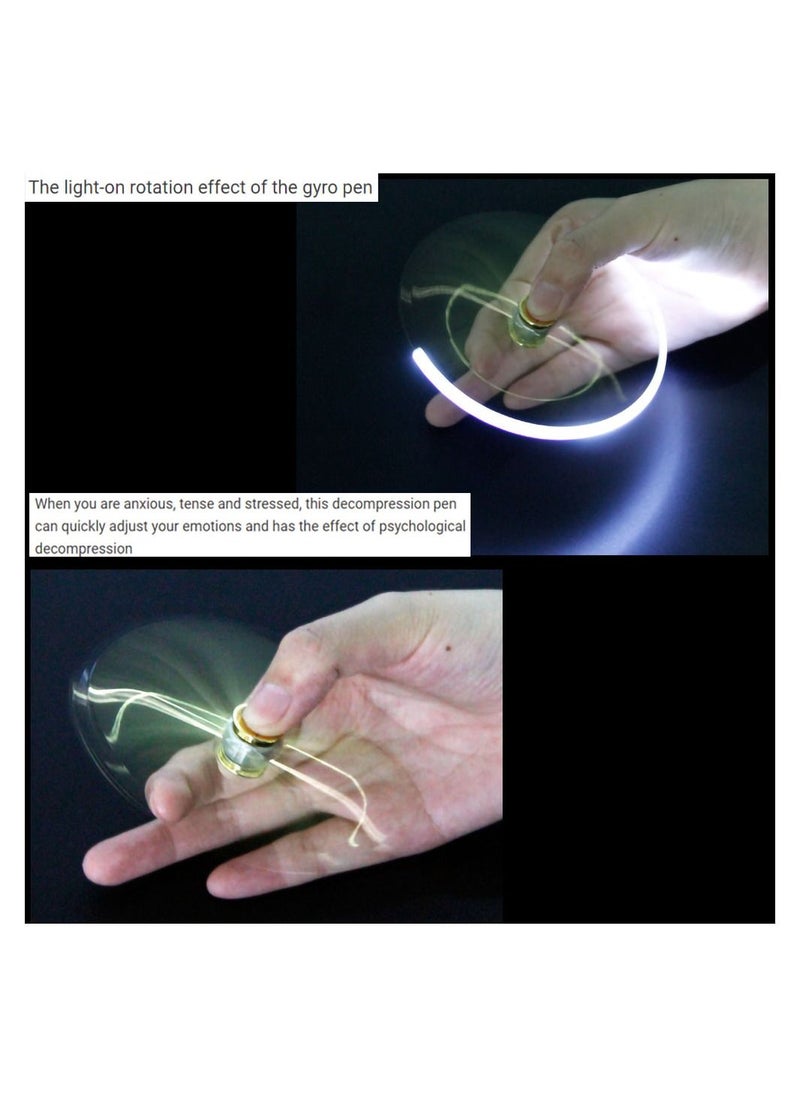 MissTiara - Multifunctional Fidget Spinner Ballpoint Pen With Lights Comes With 10 Refills - Image 1