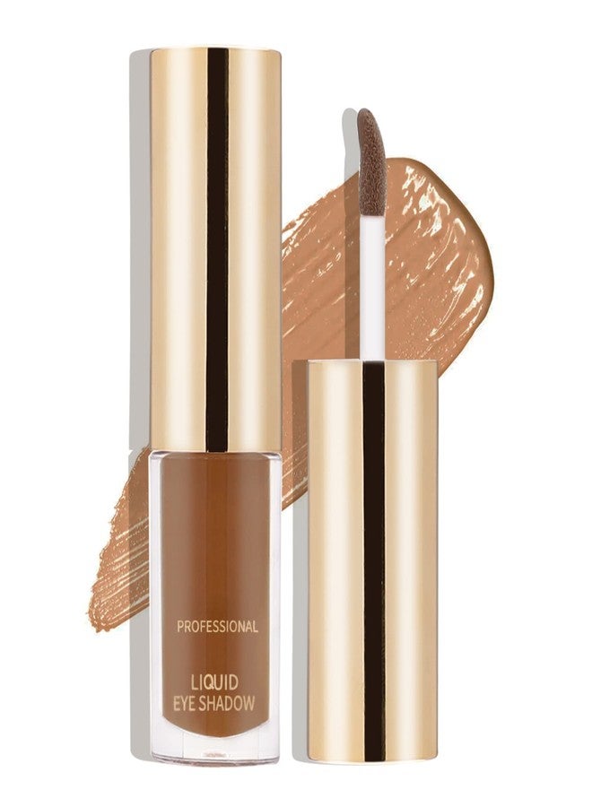 بوبين ظلال عيون سائلة غير لامعة من بوبين - تدوم طويلاً ومقاومة للماء، كريم مخملي غير لامع، مكياج نيود محايد - Image 1