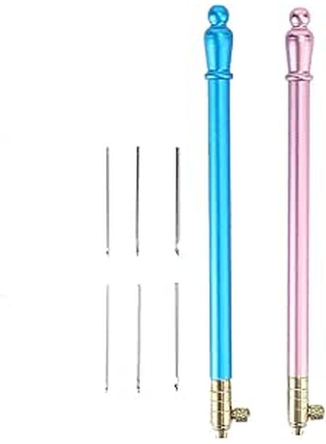 Stainless Steel Crochet Hook Set for Sewing Embroidery Beading and Knitting Craft - Image 1