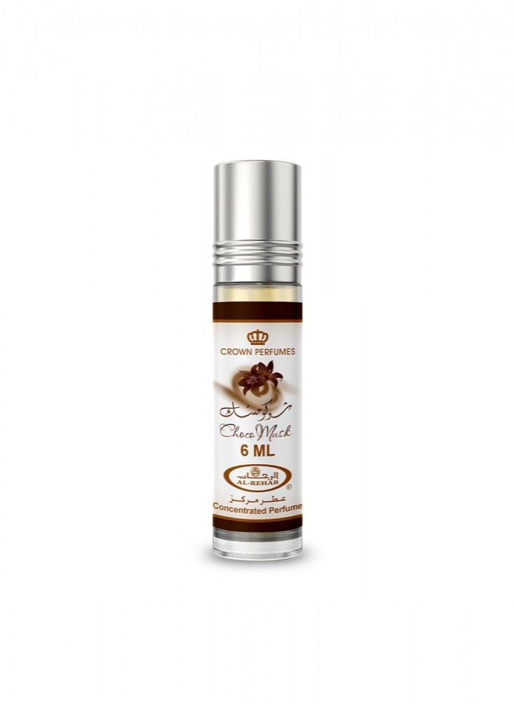 Al Rehab perfumes Choco Musk Perfume Oil 6ml (Pack of 6)  - Image 3