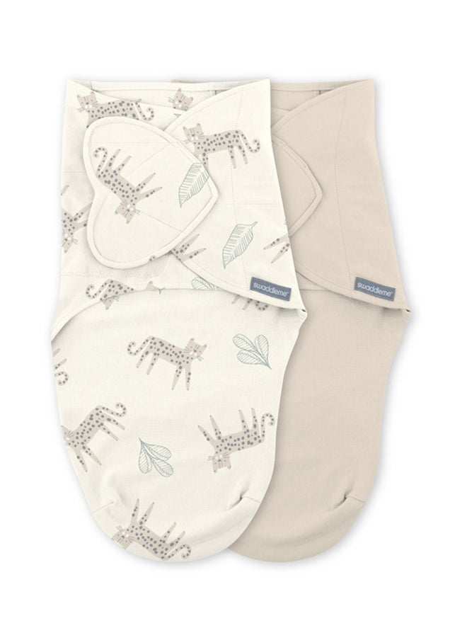 SwaddleMe - Summer Infant by Ingenuity Monogram Collection - Born Free, 2 Pieces, 0 - 3 Months - Image 1