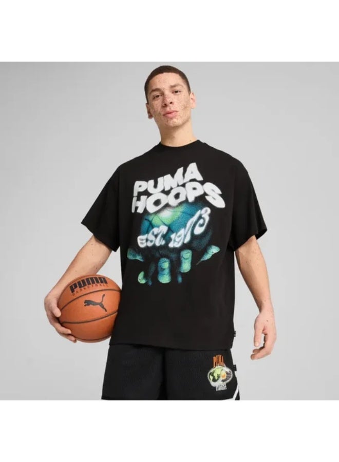 PUMA Hoop Dreamz Oversized T-Shirt - Image 1