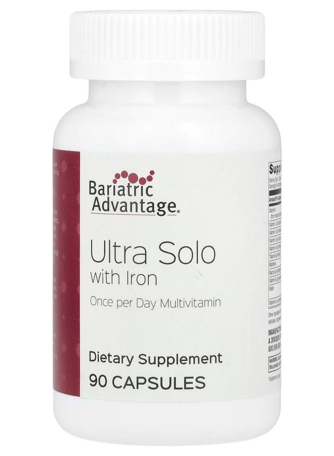 Bariatric Advantage Ultra Solo with Iron 90 Capsules