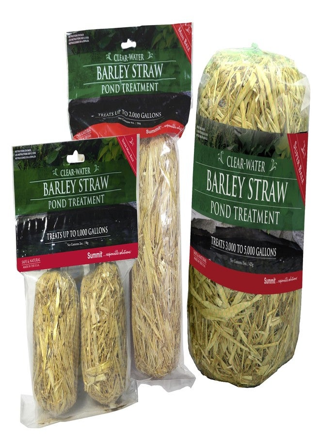 Summit Clear-Water Barley Straw Pond Treatment, 2-Pack, Treats upto 2000 Gallons, 1000 Gallons per Bale - Image 2