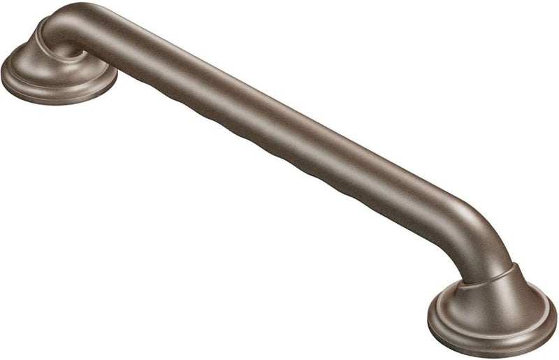 LR8724D3GOWB Bathroom Safety 24-Inch Designer Safety Bathroom Grab Bar with Curled Grip, Old World Bronze