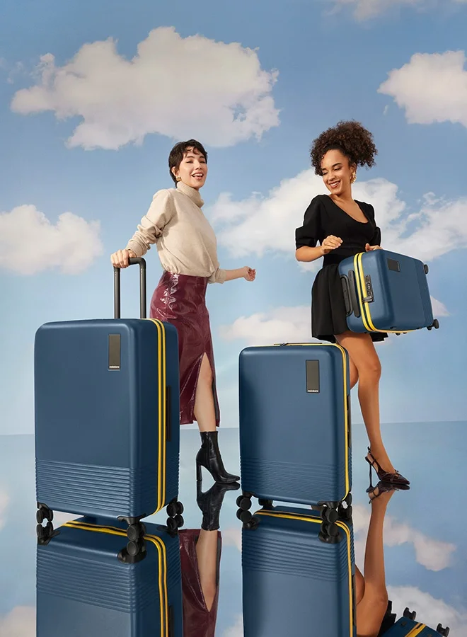 Mokobara The Set Of 3 Luggage - German Makrolon Polycarbonate | Money Moves, Black