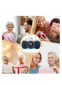 ELTRAZONE Body Massager,Neck Massage Machine Rechargeable Portable Wireless Mini Reusable Pain Relief EMS Massager with 8 Modes and 19 Levels for Shoulder,Arms,Legs  - Image 5