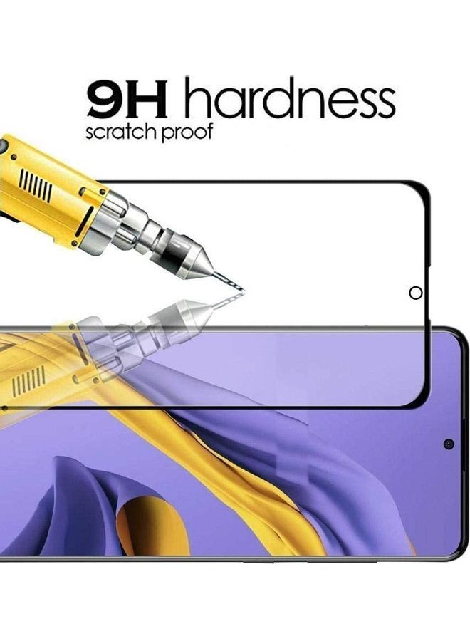 Screen Protector For Samsung Galaxy A51 Clear/Black - Image 2