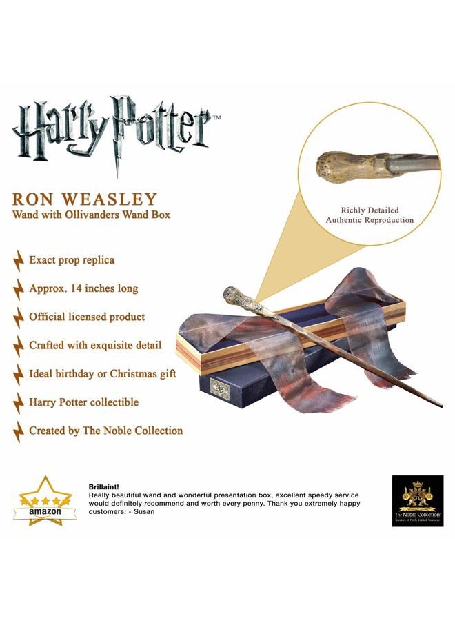 The Noble Collection Harry Potter Ron Weasley'S Wand With Ollivanders Box By The Noble Collection - Image 3