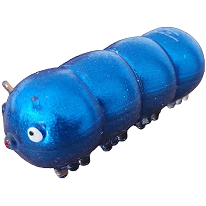 Keycraft Fumfings Novelty Squidgy Disco Caterpillars 10cm Squish Toys Kids/Children Asst - Image 1