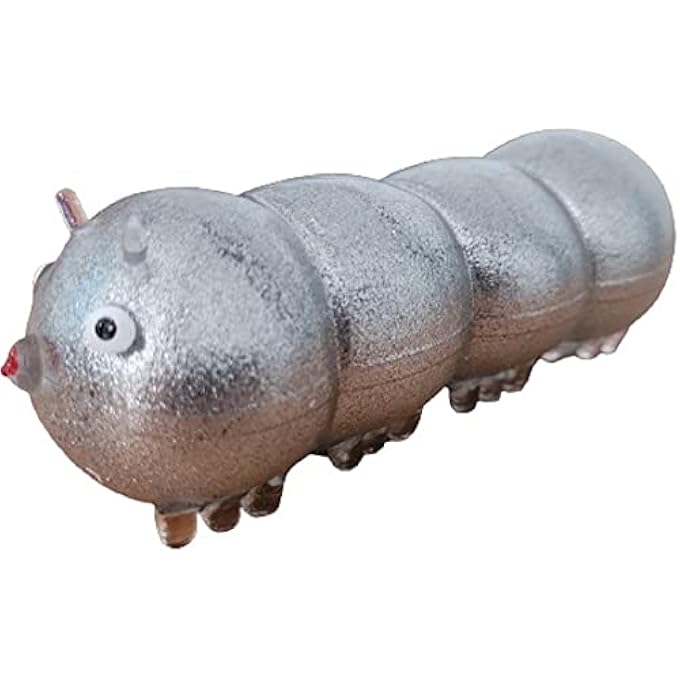 Keycraft Fumfings Novelty Squidgy Disco Caterpillars 10cm Squish Toys Kids/Children Asst - Image 4