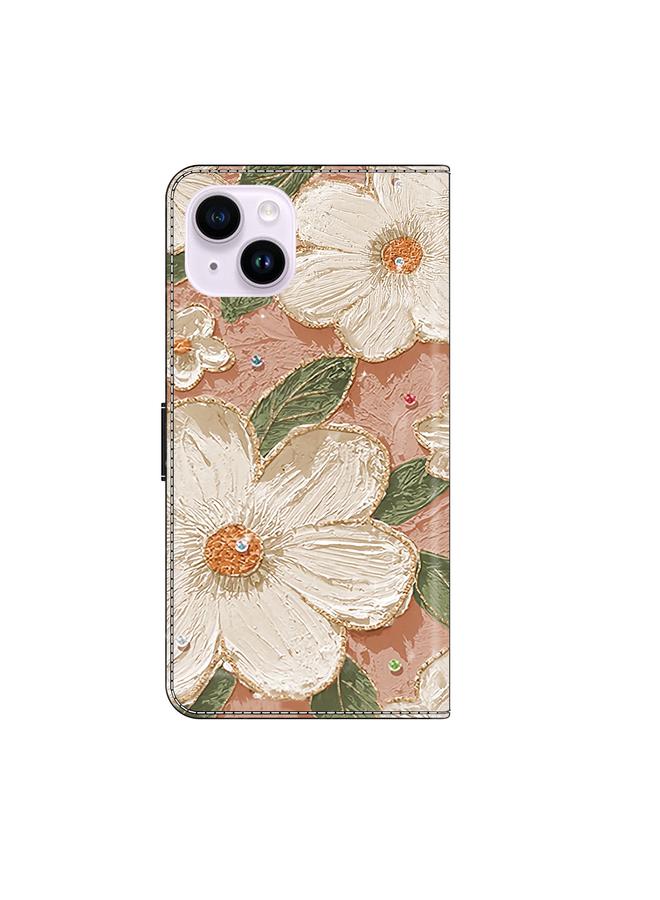 اس-توب جراب لهاتف iPhone 13 mini مصنوع من الجلد المطلي حديثًا - Image 3