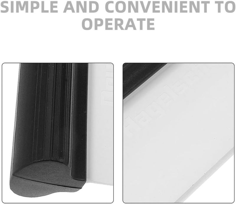 2Pcs Car Silicone Squeegee Set for Automotive Window Cleaning Flexible Water Wiper Blade for Car Wash and Windshield Care for Exterior Maintenance - Image 5
