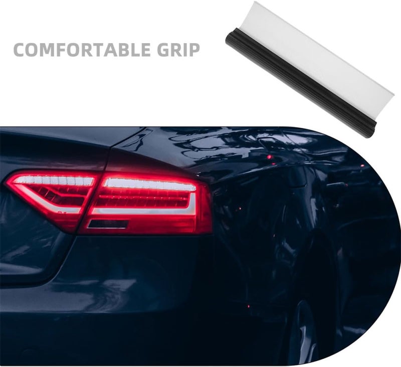 2Pcs Car Silicone Squeegee Set for Automotive Window Cleaning Flexible Water Wiper Blade for Car Wash and Windshield Care for Exterior Maintenance - Image 4