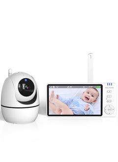 Baby Monitor with Camera and Audio, 5'' IPS Screen Baby Camera Monitor, No WiFi, 2-Way Talk, Night Vision - pzsku/Z28D06687C4076D1B795CZ/45/_/1733462778/5feb43d3-1e29-40cd-8df7-69a709615ef6