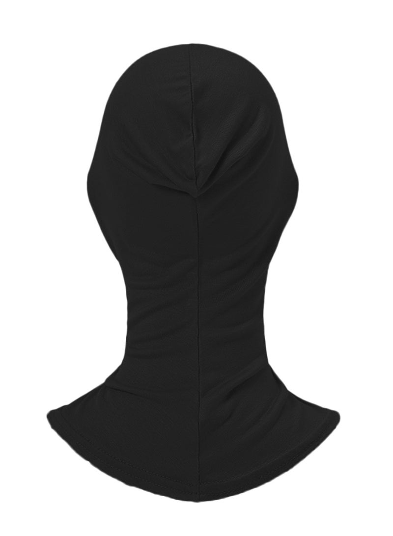 Hijab Cap for Women, 2 Pack, Adjustable Turban with Full Neck Coverage, Stretchy - Image 3