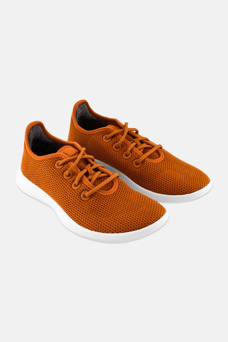 Allbirds Men Tree Runner Lace Up Sport Shoes, Rust - Image 1