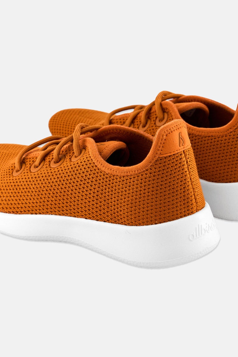Allbirds Men Tree Runner Lace Up Sport Shoes, Rust - Image 2