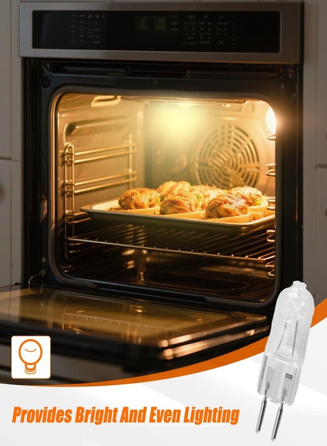 TIKSCIENCE WB02X35488 Microwave Halogen Light Bulb Fit for GE Oven, 130V 50W Microwave Oven Halogen Lamp 4 Pack - Image 4