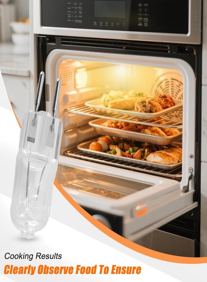 TIKSCIENCE WB02X35488 Microwave Halogen Light Bulb Fit for GE Oven, 130V 50W Microwave Oven Halogen Lamp 4 Pack - Image 2